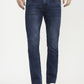 Blue Solid Narrow Fit Jeans | Greenfibre