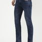 Blue Solid Narrow Fit Jeans | Greenfibre