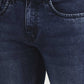 Blue Solid Narrow Fit Jeans | Greenfibre