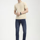 Blue Solid Narrow Fit Jeans | Greenfibre