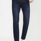 Dark Blue Solid Narrow Fit Jeans | Greenfibre