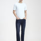 Dark Blue Solid Narrow Fit Jeans | Greenfibre