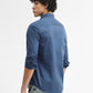 Teal Solid Smart Fit Semi Casual Shirt | Greenfibre