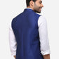 Royal Blue Bandhgala Jacket | Greenfibre