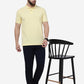 Yellow Solid Slim Fit Polo T-Shirt | Greenfibre