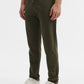 Olive Solid Slim Fit Track Pant | Greenfibre