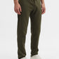 Olive Solid Slim Fit Track Pant | Greenfibre