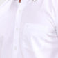 White Solid Smart Fit Semi Casual Shirt | Greenfibre
