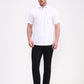 White Solid Smart Fit Semi Casual Shirt | Greenfibre
