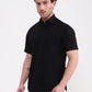 Black Solid Smart Fit Semi Casual Shirt | Greenfibre
