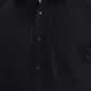 Black Solid Smart Fit Semi Casual Shirt | Greenfibre