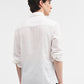 Snow White Solid Slim Fit Casual Shirt | Greenfibre