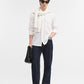 Snow White Solid Slim Fit Casual Shirt | Greenfibre