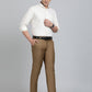 Light Yellow Checked Slim Fit Formal Shirt | Greenfibre
