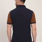 Multicolor Striped Slim Fit Polo T-Shirt | JadeBlue