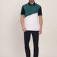 Multicolor Striped Slim Fit Polo T-Shirt | JadeBlue