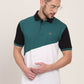 Multicolor Striped Slim Fit Polo T-Shirt | JadeBlue