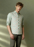 Cream Printed Waistcoat | Greenfibre