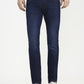 Dark Blue Solid Narrow Fit Jeans | Greenfibre