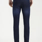 Dark Blue Solid Narrow Fit Jeans | Greenfibre