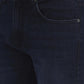 Deep Indigo Blue Solid Narrow Fit Jeans | Greenfibre