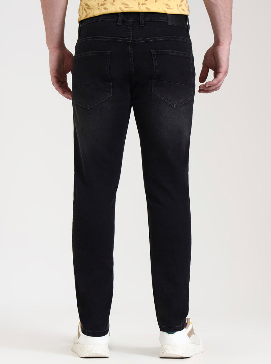 Charcoal Grey Washed Urban Fit Jeans | Greenfibre