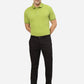 Black Solid Super Slim Fit Casual Trouser | Greenfibre