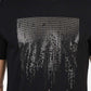 Black Printed Slim Fit T-Shirt | Greenfibre