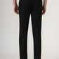 Black Solid Neo Fit Casual Trouser | Greenfibre