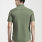 Green Solid Smart Fit Semi Casual Shirt | Greenfibre