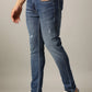 Urban Blue Washed Rider Fit Jeans | JadeBlue