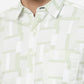 Green Printed Slim Fit Casual Shirt | Greenfibre