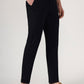 Navy Blue Solid Neo Fit Casual Trouser | Greenfibre