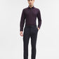 Navy Blue Solid Super Slim Fit Formal Trouser | Greenfibre