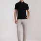 Light Pista Solid Neo Fit Casual Trouser | Greenfibre