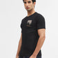 Black Printed Slim Fit T-Shirt | Greenfibre