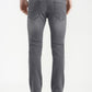 Mid Grey Solid Narrow Fit Jeans | Greenfibre