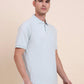 Pista Green Printed Regular Fit Polo T-Shirt | Greenfibre