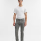 Stale Grey Solid Narrow Fit Jeans | Greenfibre