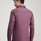 Purple Solid Slim Fit Casual Shirt | Greenfibre