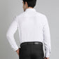 White Solid Slim Fit Party Wear Shirt | Greenfibre