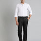 White Solid Slim Fit Party Wear Shirt | Greenfibre