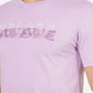 Violet Printed Slim Fit T-Shirt | Greenfibre