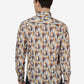 Yellow Printed Slim Fit Casual Shirt | Greenfibre