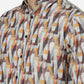 Yellow Printed Slim Fit Casual Shirt | Greenfibre