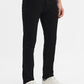 Jet Black Solid Narrow Fit Jeans | Greenfibre