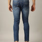 Urban Blue Washed Rider Fit Jeans | JadeBlue