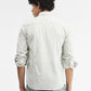 Green Printed Smart Fit Semi Casual Shirt | Greenfibre