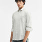 Green Printed Smart Fit Semi Casual Shirt | Greenfibre