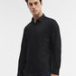 Black Solid Slim Fit Casual Shirt | Greenfibre